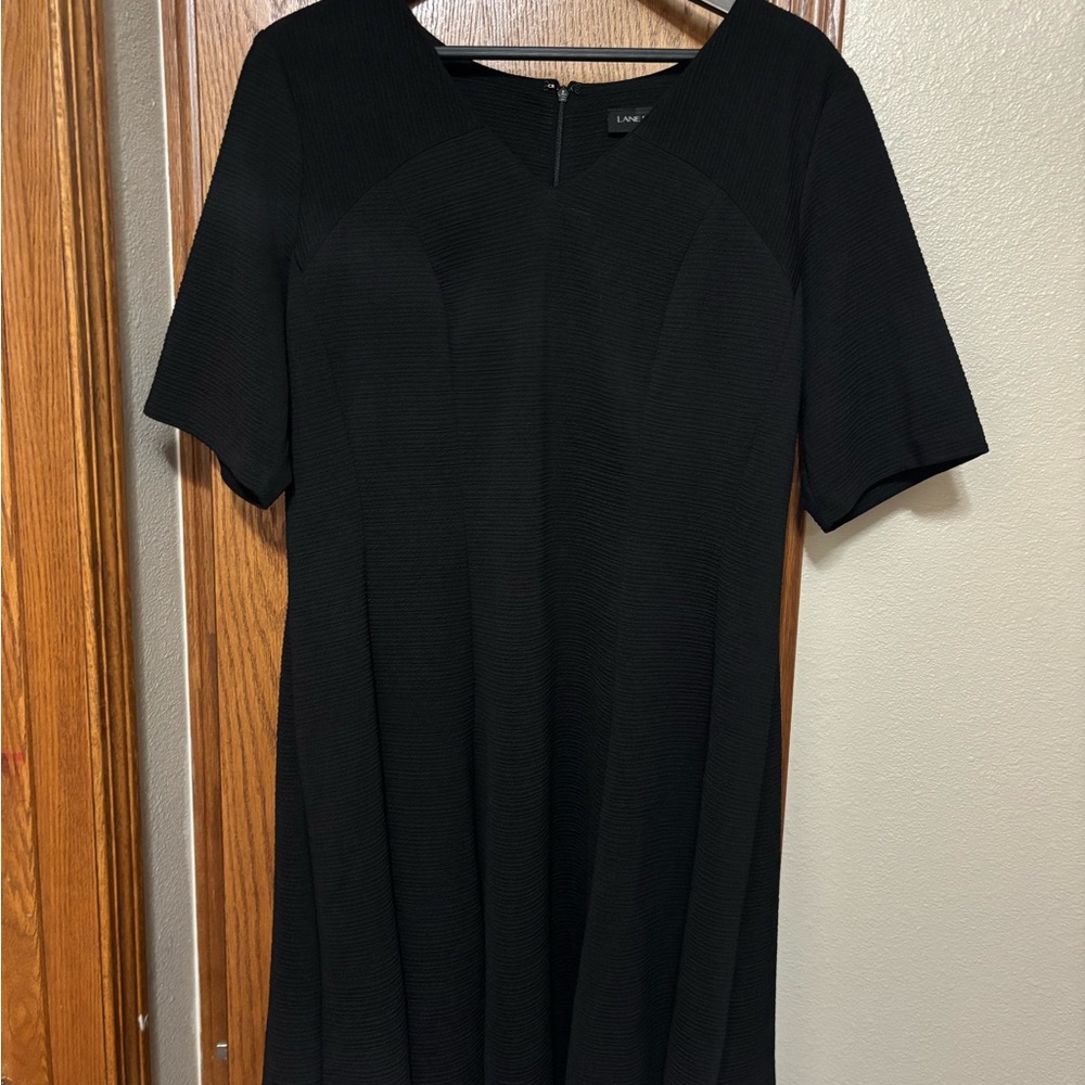 Lane Bryant Black Textured Top